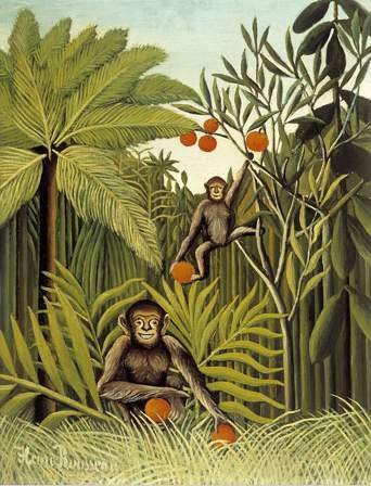 Two Monkeys in the Jungle