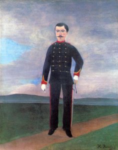 Portrait Of Frumence Biche In Uniform