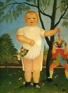 Child with Puppet